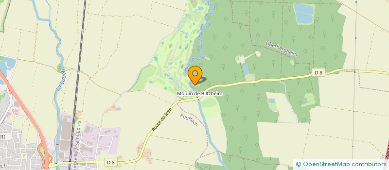 localisation de l'entreprise MONSIEUR GUY OESCH  SAINTE-CROIX-EN-PLAINE