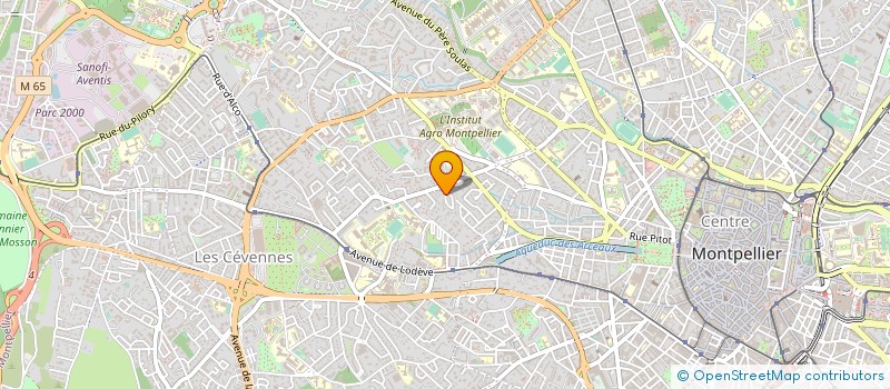localisation de l'entreprise MONSIEUR GUY OLIVER à MONTPELLIER
