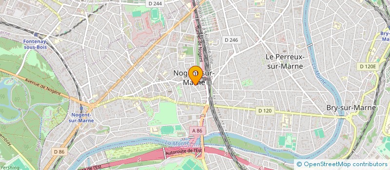 localisation de l'entreprise MONSIEUR GUY ORSELLI à NOGENT-SUR-MARNE
