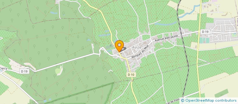 localisation de l'entreprise MONSIEUR GUY OUDART DE SOUSA  AVIZE