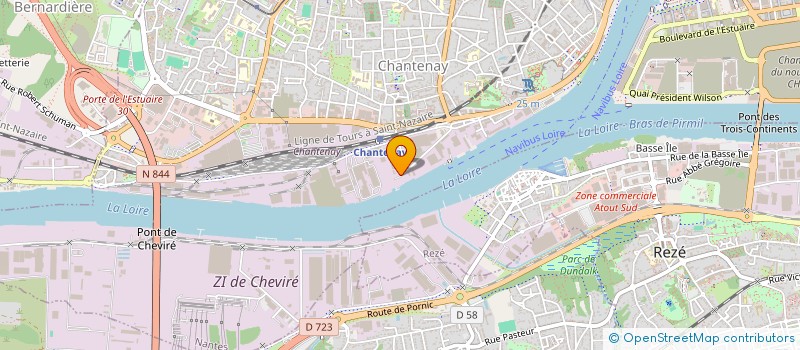 localisation de l'entreprise MONSIEUR GUY PAICHEREAU à NANTES