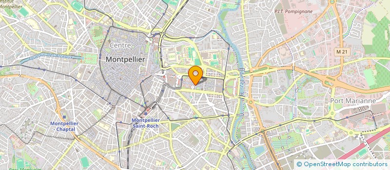 localisation de l'entreprise MONSIEUR GUY PAILLET à MONTPELLIER