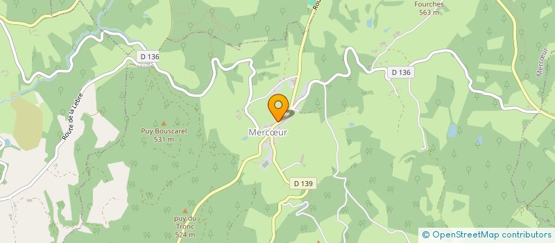 localisation de l'entreprise MONSIEUR GUY PAPON  MERCUR