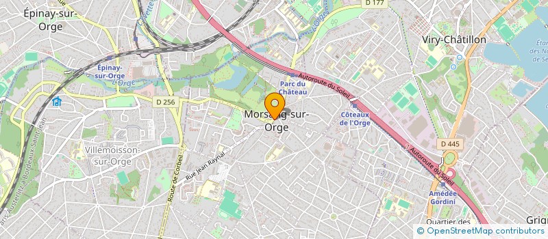 localisation de l'entreprise MONSIEUR GUY PARJADIS à MORSANG-SUR-ORGE