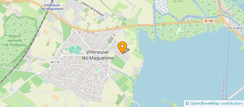 localisation de l'entreprise MONSIEUR GUY PATALANO  VILLENEUVE-LES-MAGUELONE