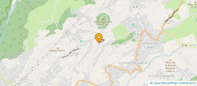localisation de l'entreprise MONSIEUR GUY PAYET à LE TAMPON