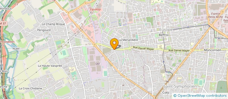 localisation de l'entreprise MONSIEUR GUY PAYET  SAINT-CYR-SUR-LOIRE