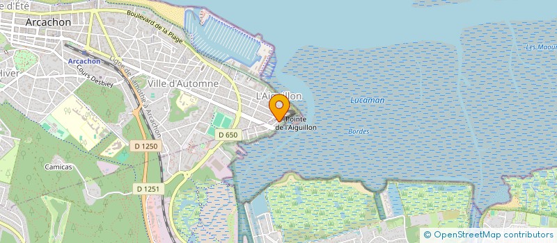 localisation de l'entreprise MONSIEUR GUY PEDEMAY  LA TESTE-DE-BUCH