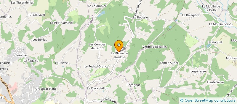 localisation de l'entreprise MONSIEUR GUY PEMENDRANT à SARLAT-LA-CANEDA