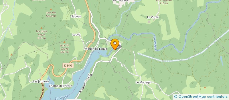 localisation de l'entreprise MONSIEUR GUY PENICHOU  BONNEFOND