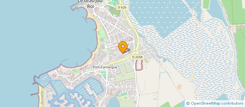 localisation de l'entreprise MONSIEUR GUY PERCEVAL  LE GRAU-DU-ROI