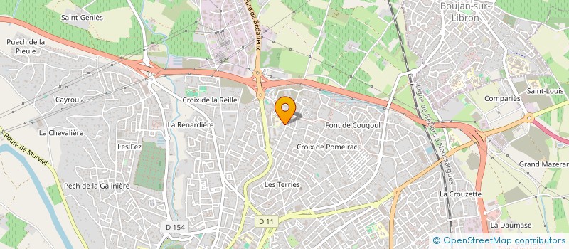 localisation de l'entreprise MONSIEUR GUY PERGOLA à BEZIERS