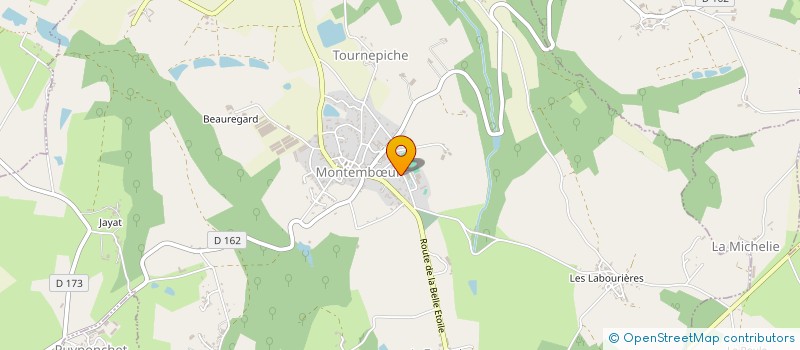 localisation de l'entreprise MONSIEUR GUY PERINET  VITRAC-SAINT-VINCENT