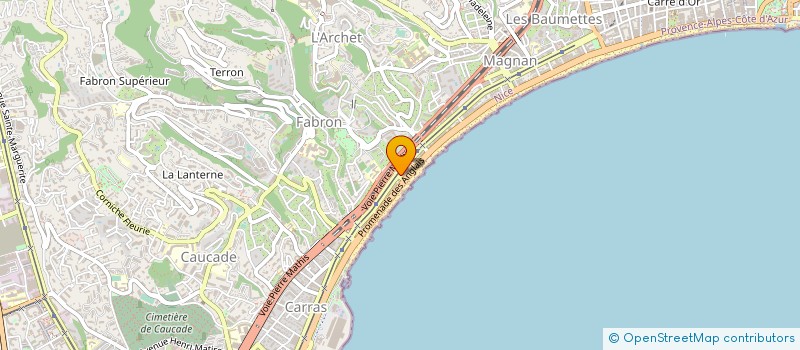 localisation de l'entreprise MONSIEUR GUY PERNO à NICE
