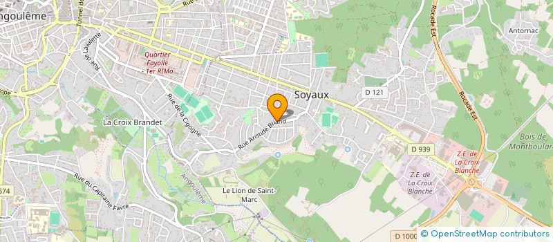 localisation de l'entreprise MONSIEUR GUY PERONNET à SOYAUX