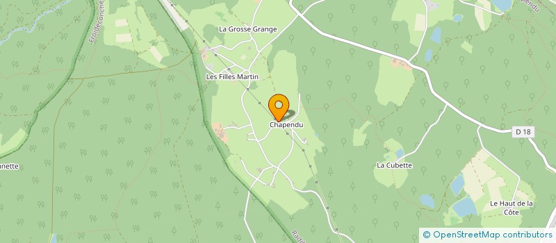 localisation de l'entreprise MONSIEUR GUY PHEULPIN à RADDON-ET-CHAPENDU