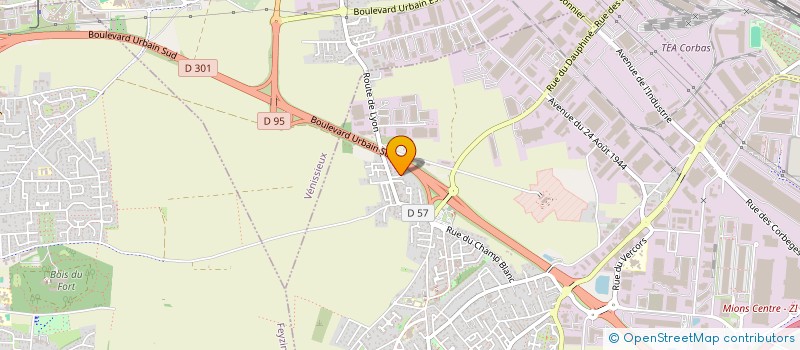 localisation de l'entreprise MONSIEUR GUY PHILIPPE à CORBAS