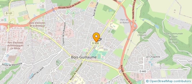 localisation de l'entreprise MONSIEUR GUY PHIPPEN à BOIS-GUILLAUME