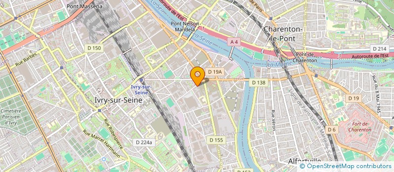 localisation de l'entreprise MONSIEUR GUY PICHOT  IVRY-SUR-SEINE