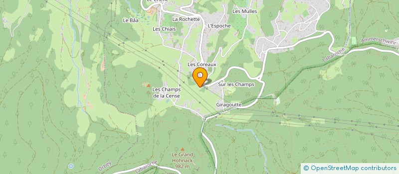 localisation de l'entreprise MONSIEUR GUY PIERRAT à LABAROCHE