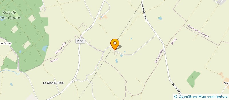 localisation de l'entreprise MONSIEUR GUY PIONNIER  BEAUCE LA ROMAINE