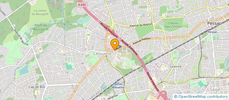 localisation de l'entreprise MONSIEUR GUY PLAZY  PESSAC