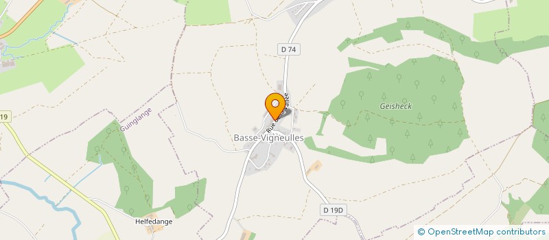 localisation de l'entreprise MONSIEUR GUY POINSIGNON  HAUTE-VIGNEULLES