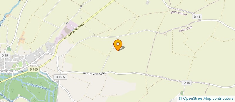 localisation de l'entreprise MONSIEUR GUY POIREAU  MONCONTOUR