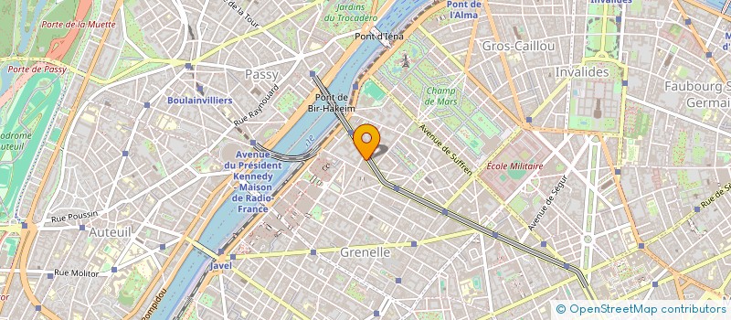 localisation de l'entreprise MONSIEUR GUY POIRIER-COUTANSAIS  PARIS