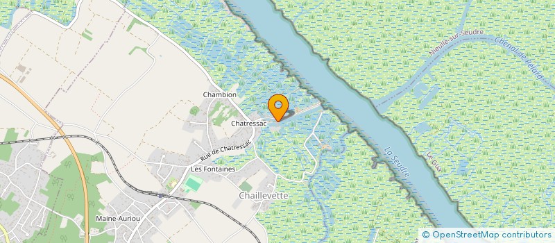 localisation de l'entreprise MONSIEUR GUY PORTIER à CHAILLEVETTE