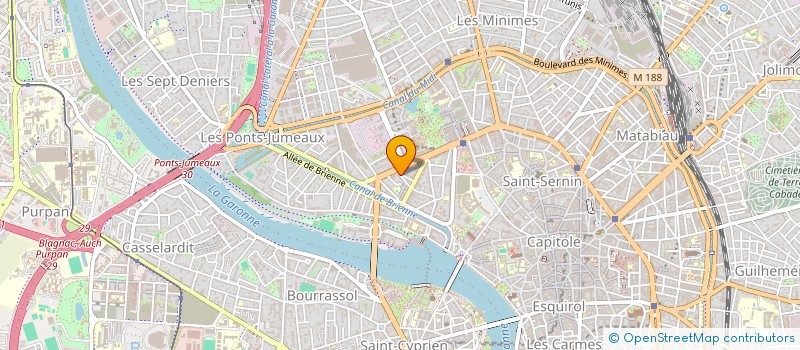 localisation de l'entreprise MONSIEUR GUY POTIRON à TOULOUSE