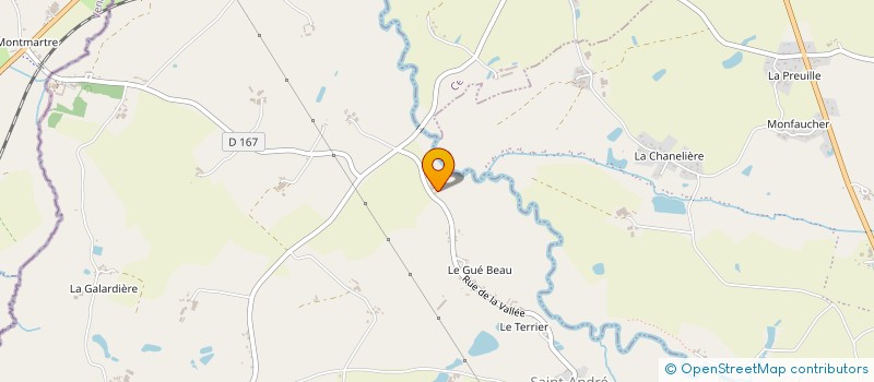 localisation de l'entreprise MONSIEUR GUY PRIEUR  SAINT-ANDRE-SUR-SEVRE