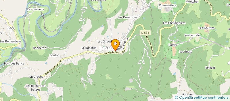 localisation de l'entreprise MONSIEUR GUY PRUD'HOMME à SAINT-BASILE