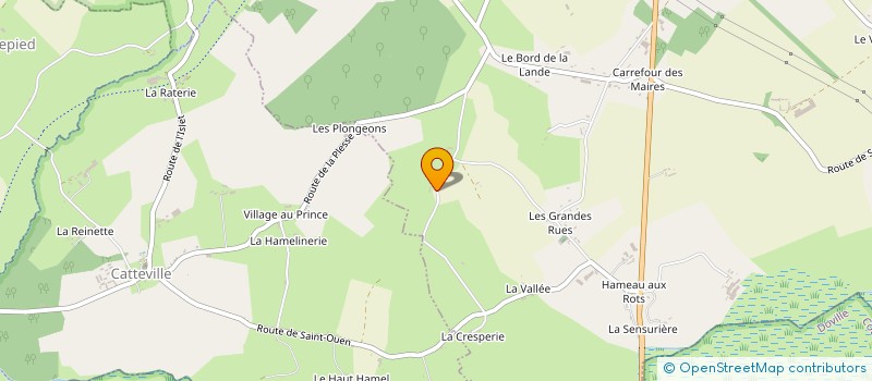 localisation de l'entreprise MONSIEUR GUY PRUNIER à SAINT-SAUVEUR-LE-VICOMTE