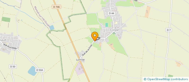 localisation de l'entreprise MONSIEUR GUY PUAUD  MAREUIL-SUR-LAY-DISSAIS