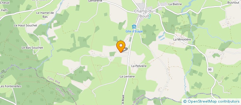 localisation de l'entreprise MONSIEUR GUY PUILLANDRE à NOUES DE SIENNE