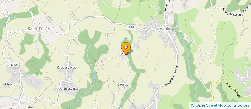 localisation de l'entreprise MONSIEUR GUY QUETANT  VAULX