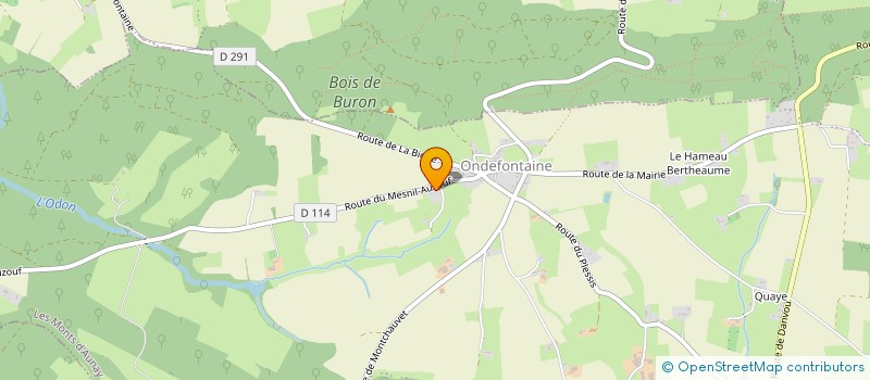 localisation de l'entreprise MONSIEUR GUY QUIDU à SOULEUVRE EN BOCAGE