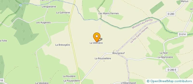 localisation de l'entreprise MONSIEUR GUY RABINEAU à MOUTIERS-AU-PERCHE