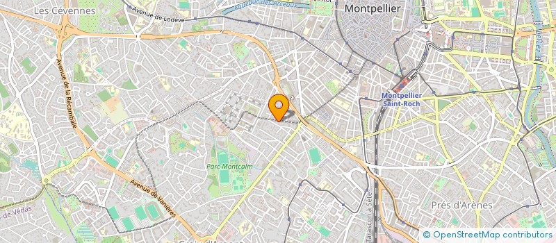 localisation de l'entreprise MONSIEUR GUY RAMBIER à MONTPELLIER