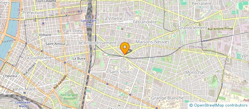 localisation de l'entreprise MONSIEUR GUY RAVASSARD  LYON