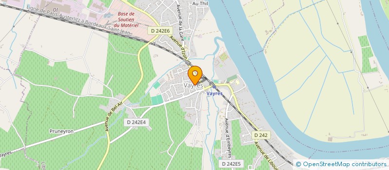 localisation de l'entreprise MONSIEUR GUY RECLUS  VAYRES