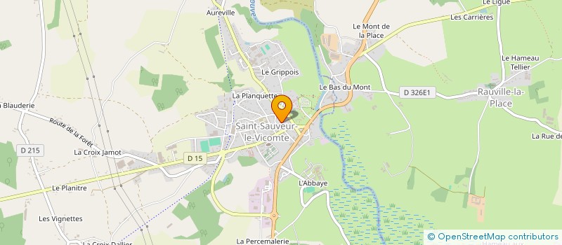 localisation de l'entreprise MONSIEUR GUY REGNIER à SAINT-SAUVEUR-LE-VICOMTE