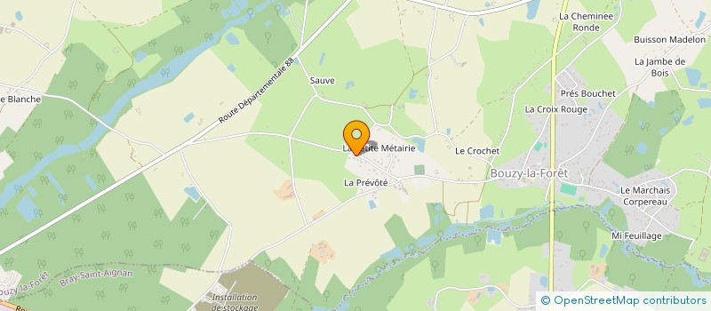 localisation de l'entreprise MONSIEUR GUY REMENE  BOUZY-LA-FORET