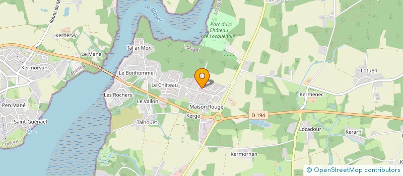 localisation de l'entreprise MONSIEUR GUY RENAUD à KERVIGNAC