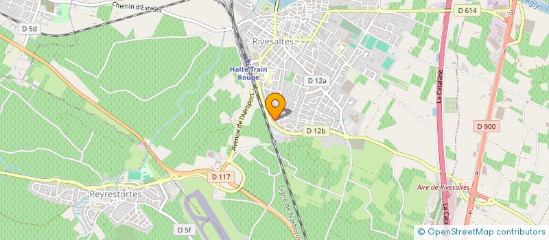 localisation de l'entreprise MONSIEUR GUY REVEYRON  RIVESALTES