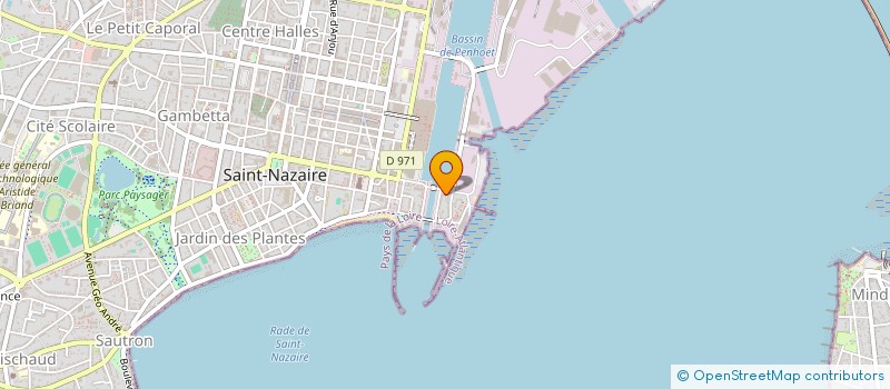 localisation de l'entreprise MONSIEUR GUY RICHARD  SAINT-NAZAIRE