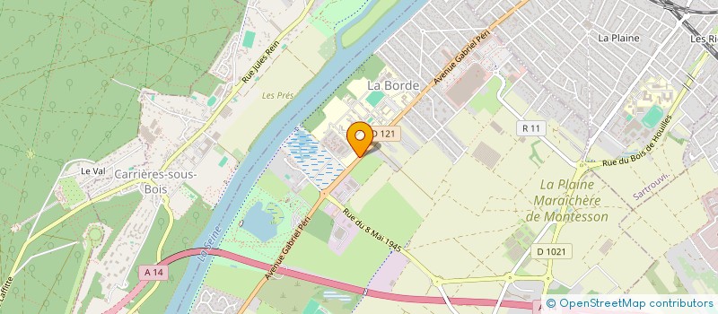 localisation de l'entreprise MONSIEUR GUY RICHARD RAKOTONIRINA  MONTESSON