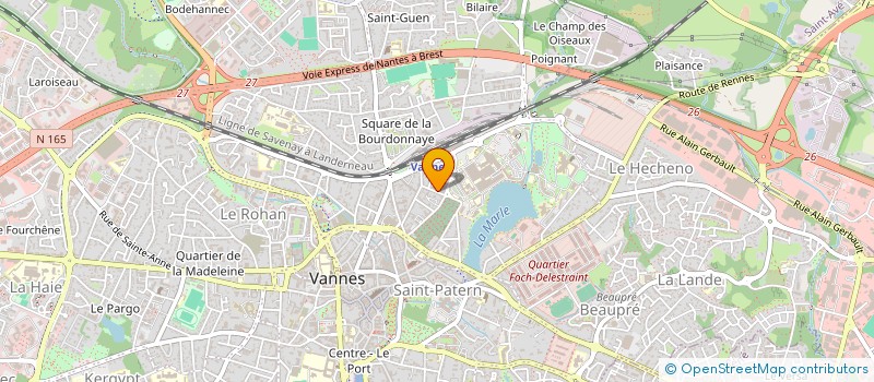 localisation de l'entreprise MONSIEUR GUY RIVOAL à VANNES