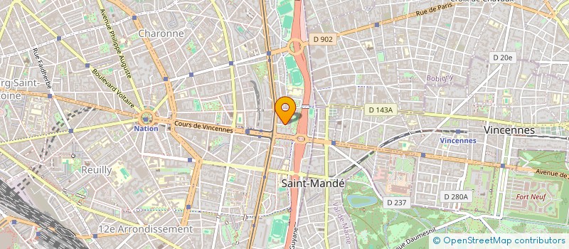 localisation de l'entreprise MONSIEUR GUY ROBERT  PARIS